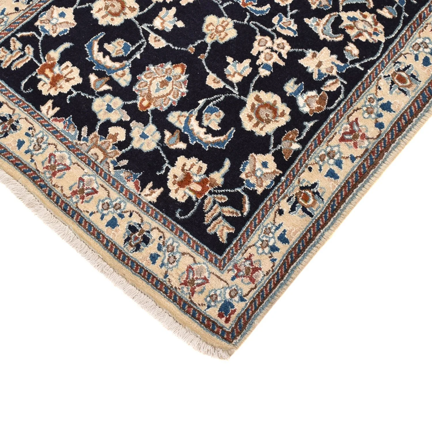 Läufer Perser - Nain - Royal - 180 x 68 cm - dunkelblau - Image 2