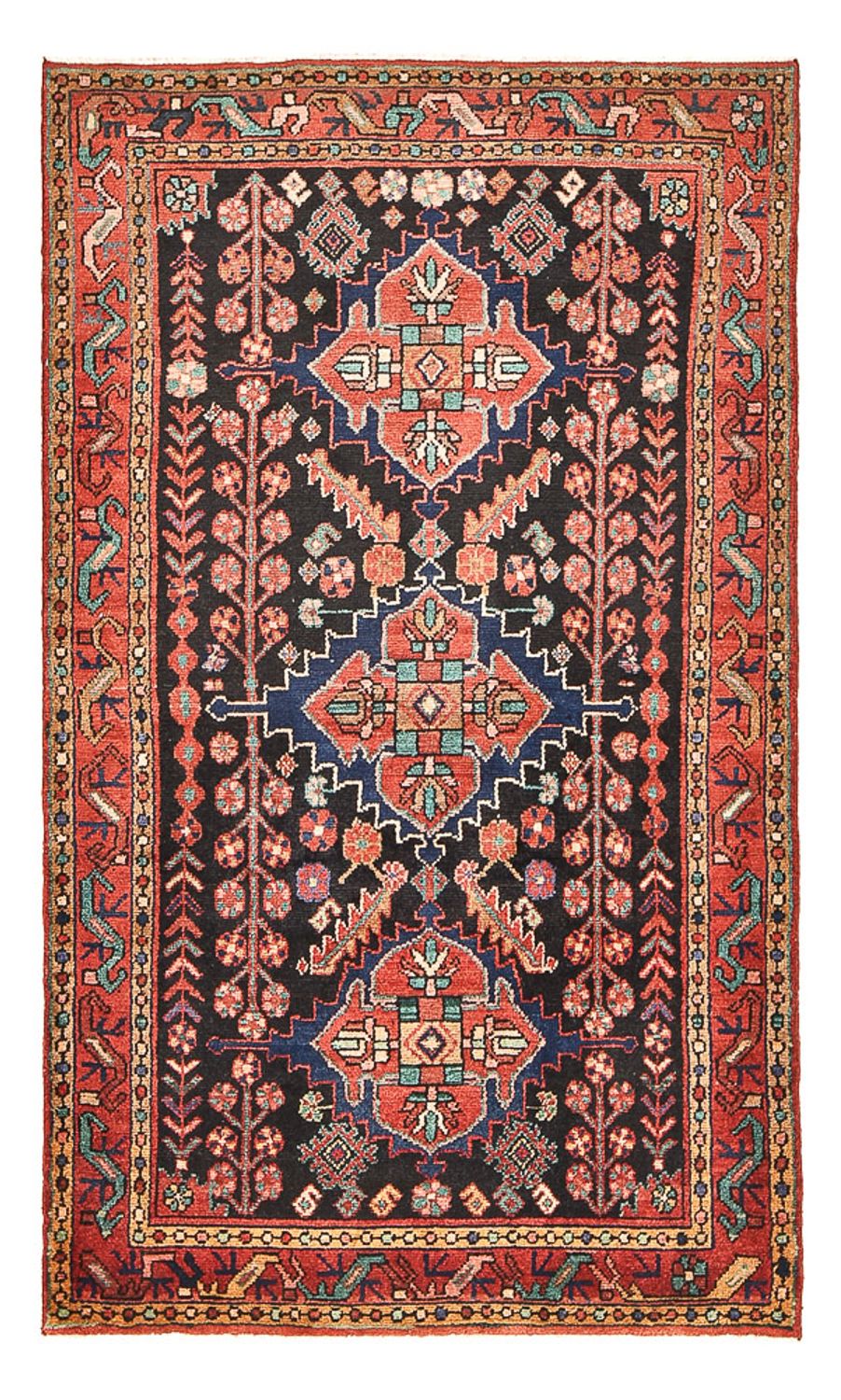 Läufer Perser - Nomadic - 174 x 104 cm - dunkelblau