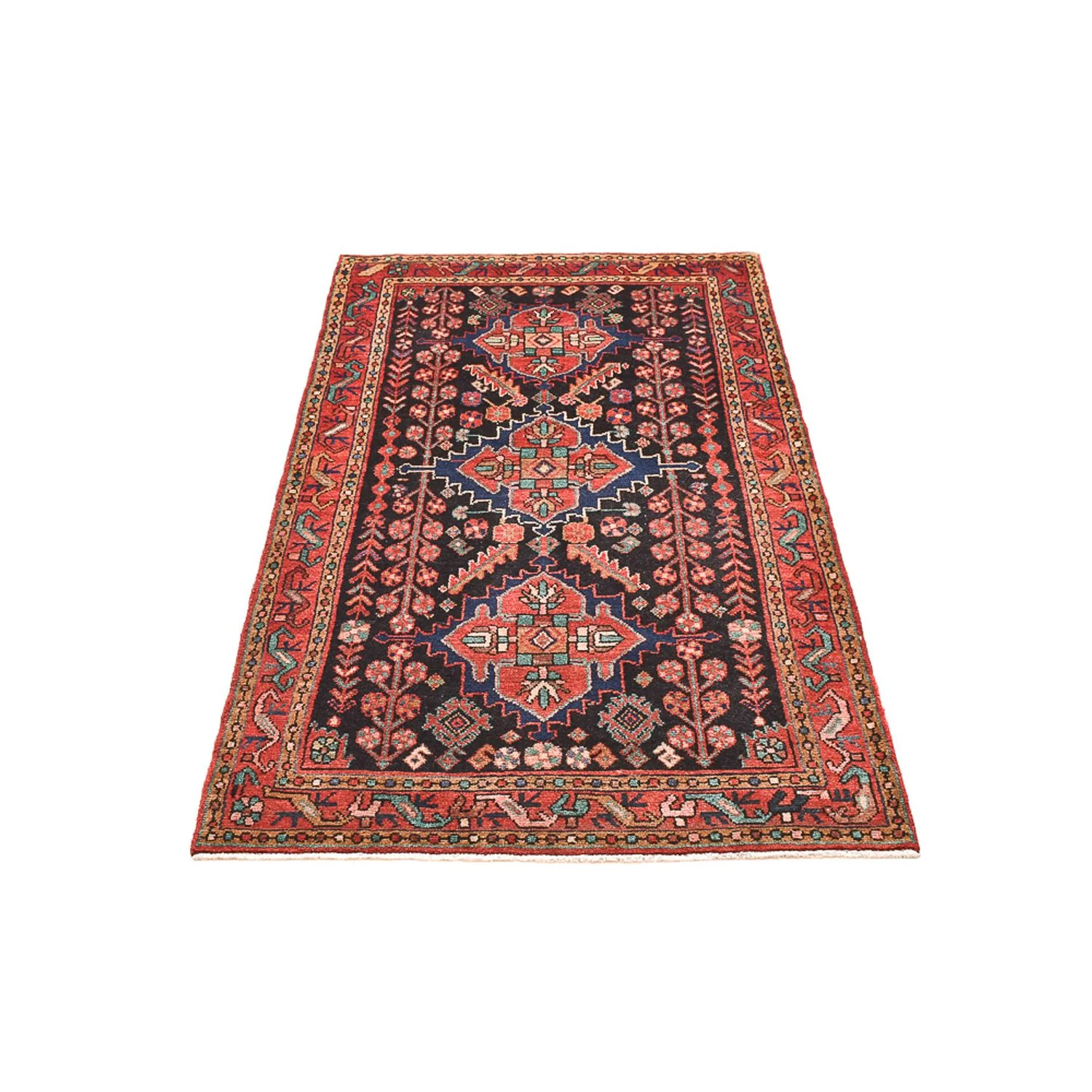 Läufer Perser - Nomadic - 174 x 104 cm - dunkelblau - Image 5