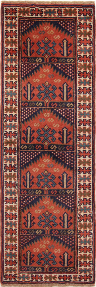 Läufer Perser - Nomadic - 190 x 65 cm - rot