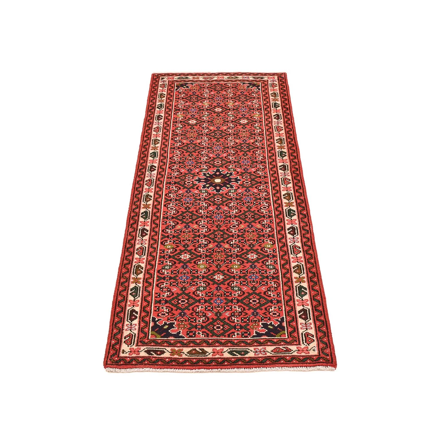 Läufer Perser - Nomadic - 196 x 68 cm - hellrot - Image 5