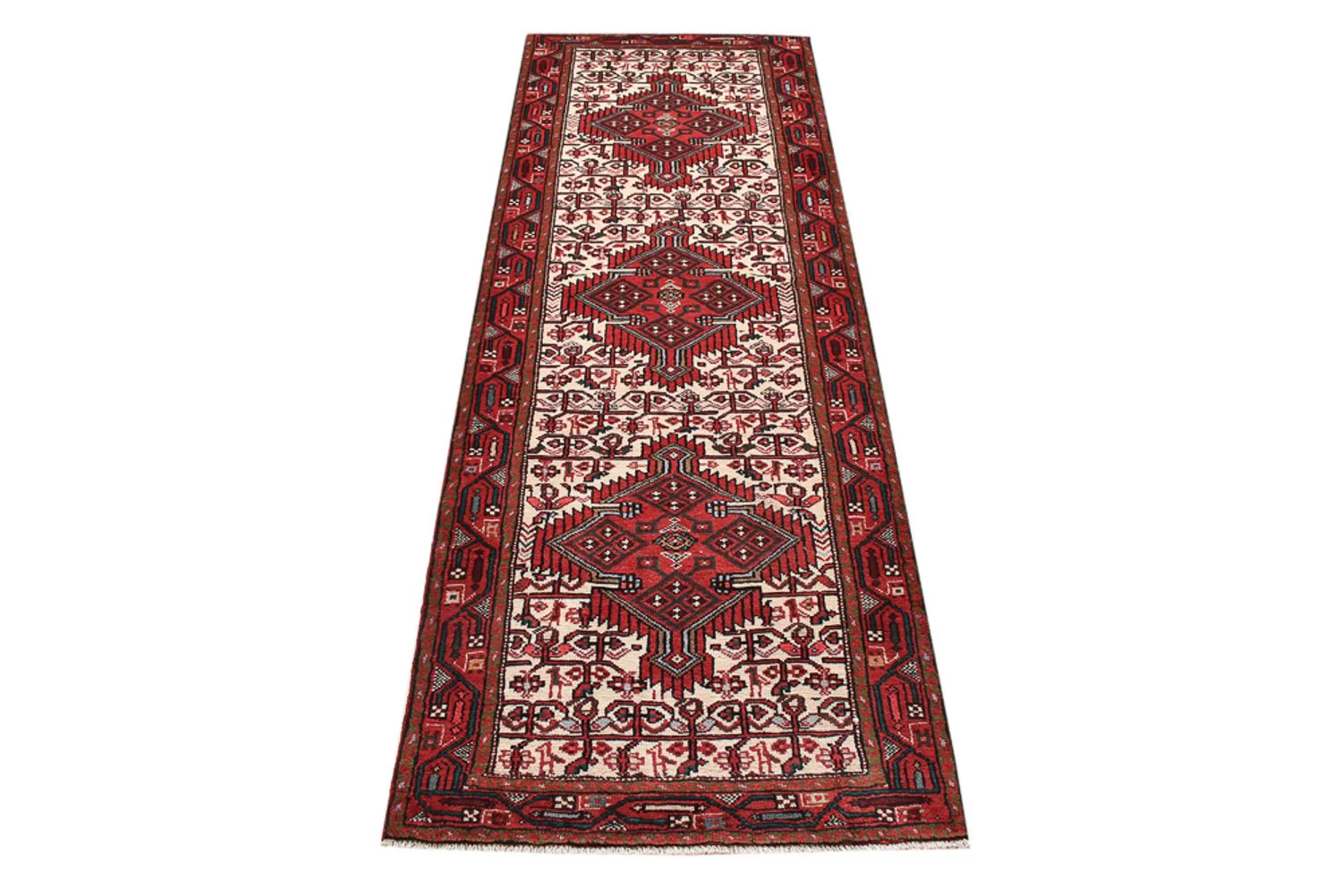 Läufer Perser - Nomadic - 247 x 82 cm - rot - Image 5