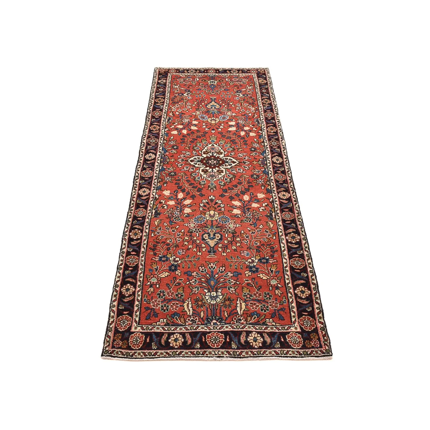 Läufer Perser - Nomadic - 257 x 84 cm - hellrot - Image 5