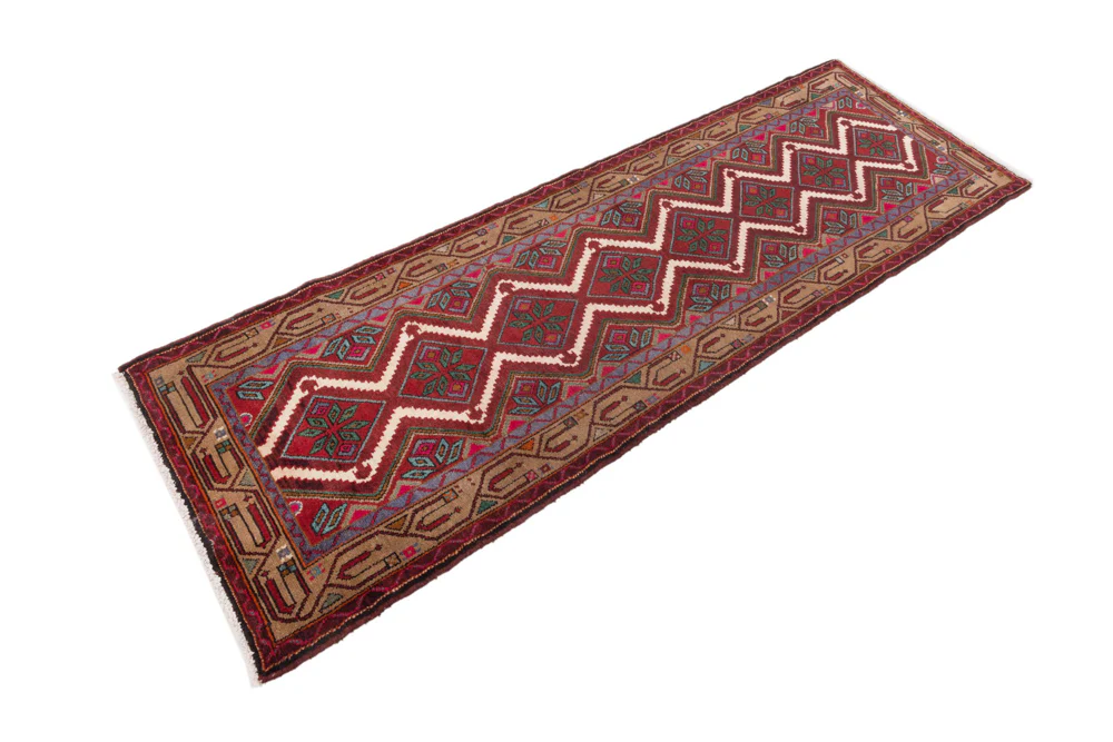 Läufer Perser - Nomadic - 260 x 87 cm - rost - Image 2
