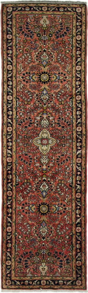 Läufer Perser - Nomadic - 277 x 80 cm - rost