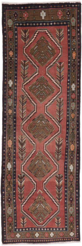 Läufer Perser - Nomadic - 280 x 95 cm - rost