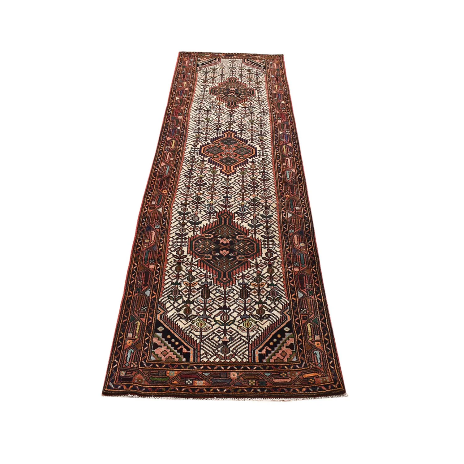 Läufer Perser - Nomadic - 289 x 78 cm - taupe - Image 5