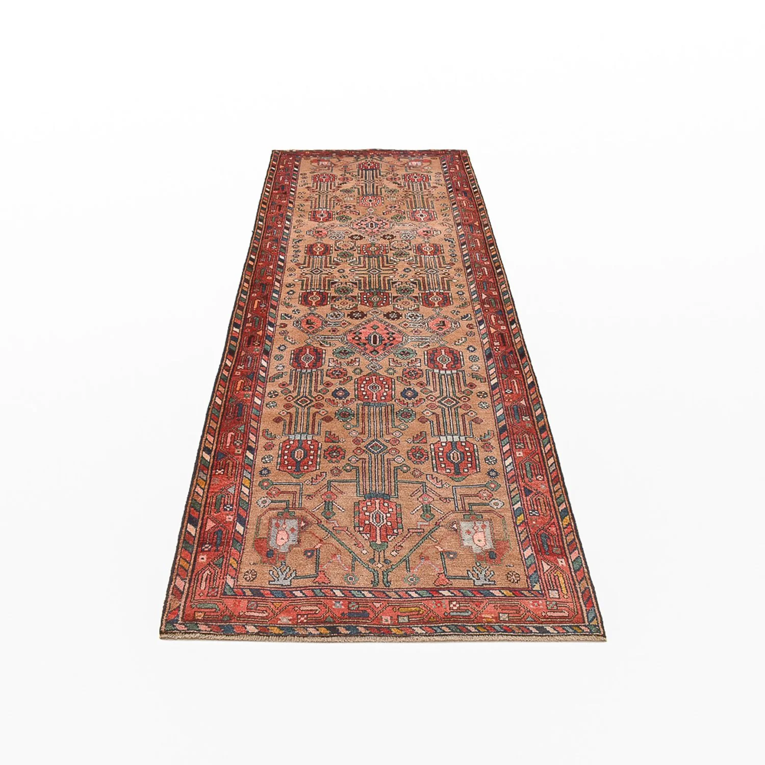 Läufer Perser - Nomadic - 319 x 112 cm - mehrfarbig - Image 5