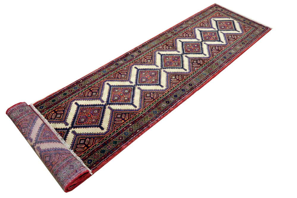 Läufer Perser - Nomadic - 350 x 87 cm - dunkelbeige - Image 2