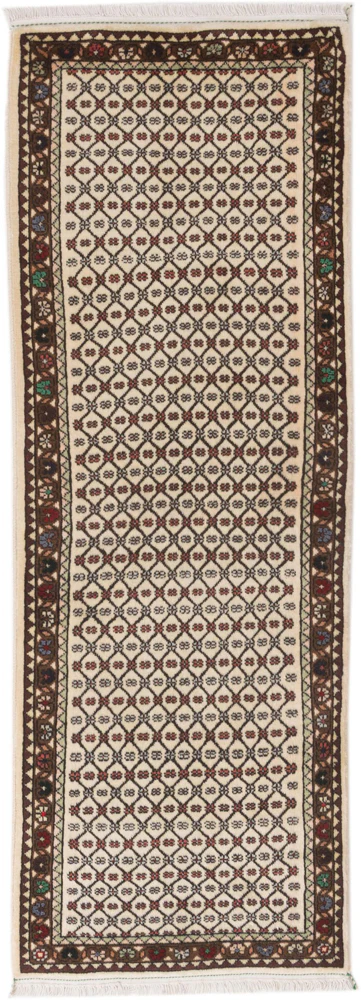 Läufer Perser - Täbriz - 190 x 67 cm - hellbeige