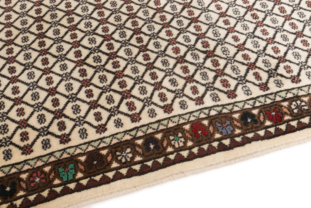 Läufer Perser - Täbriz - 190 x 67 cm - hellbeige - Image 5