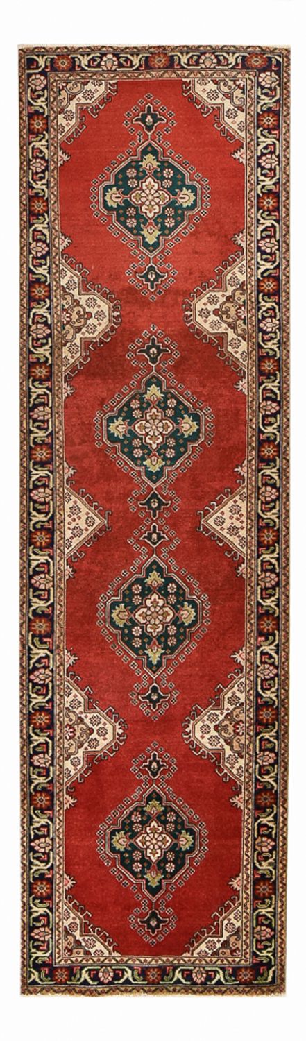 Läufer Perser - Täbriz - 340 x 96 cm - rot