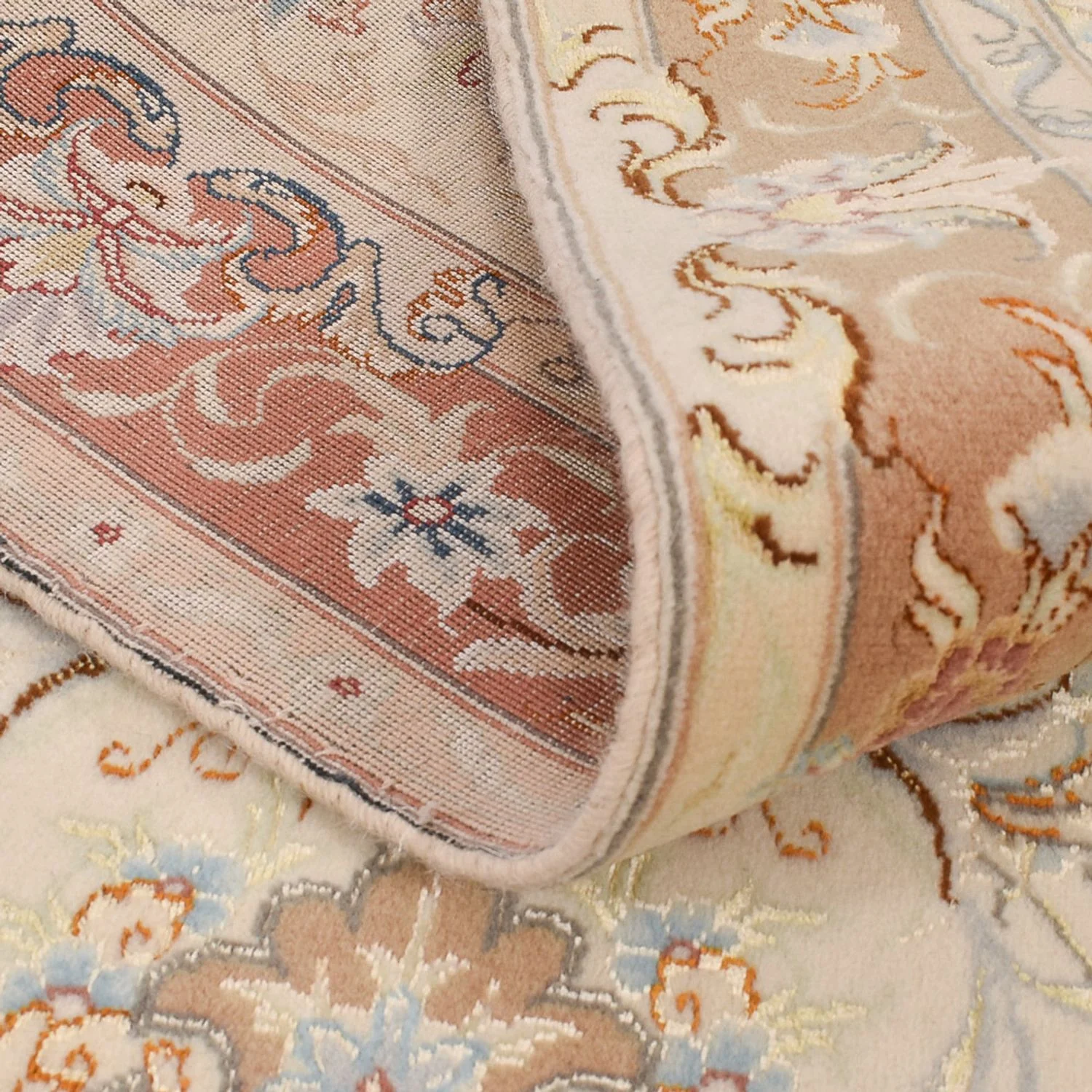 Täbriz - 50 Raj Teppich 370x87cm - Perserteppich - Image 4