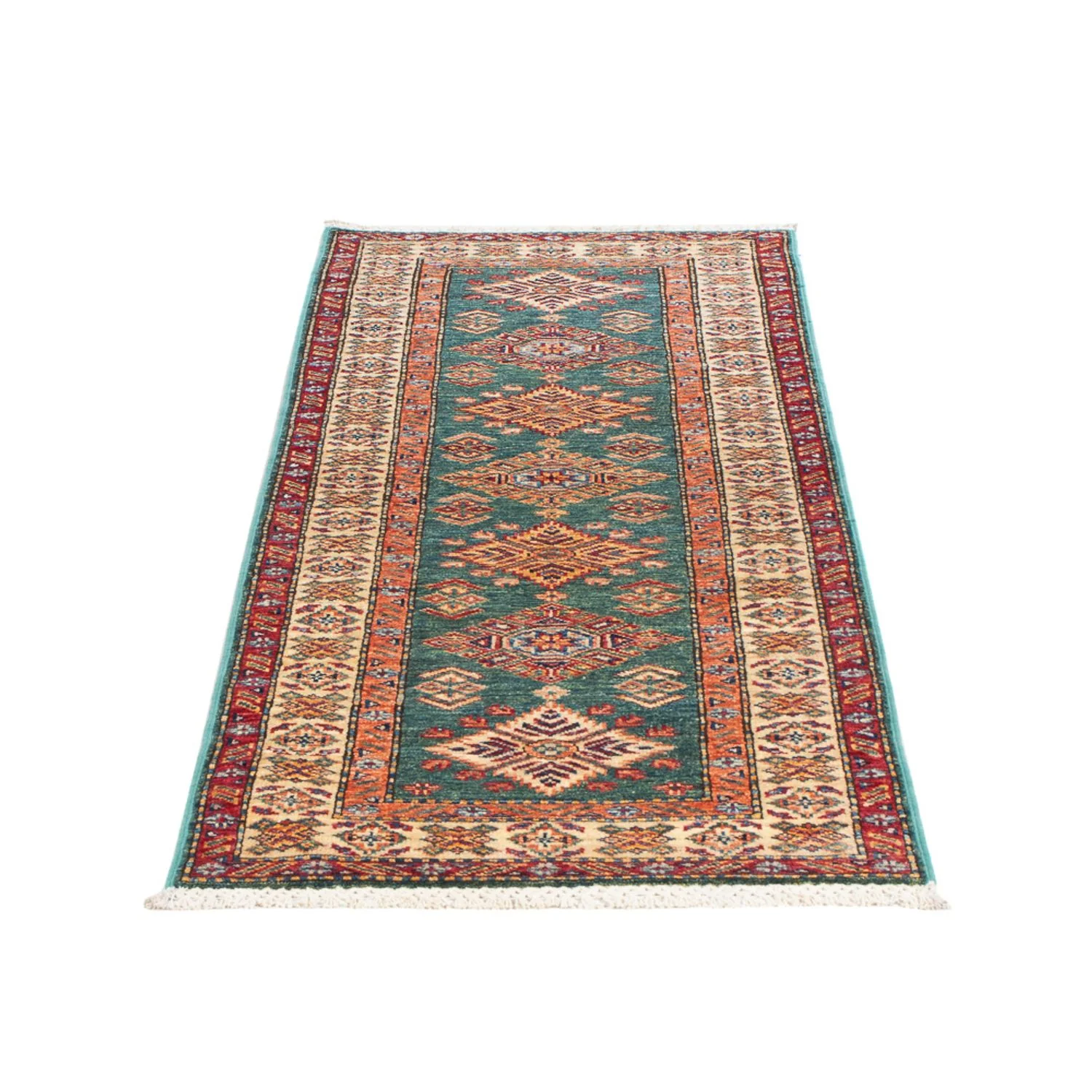 Läufer Ziegler - Kazak - 181 x 61 cm - hellgrün - Image 5