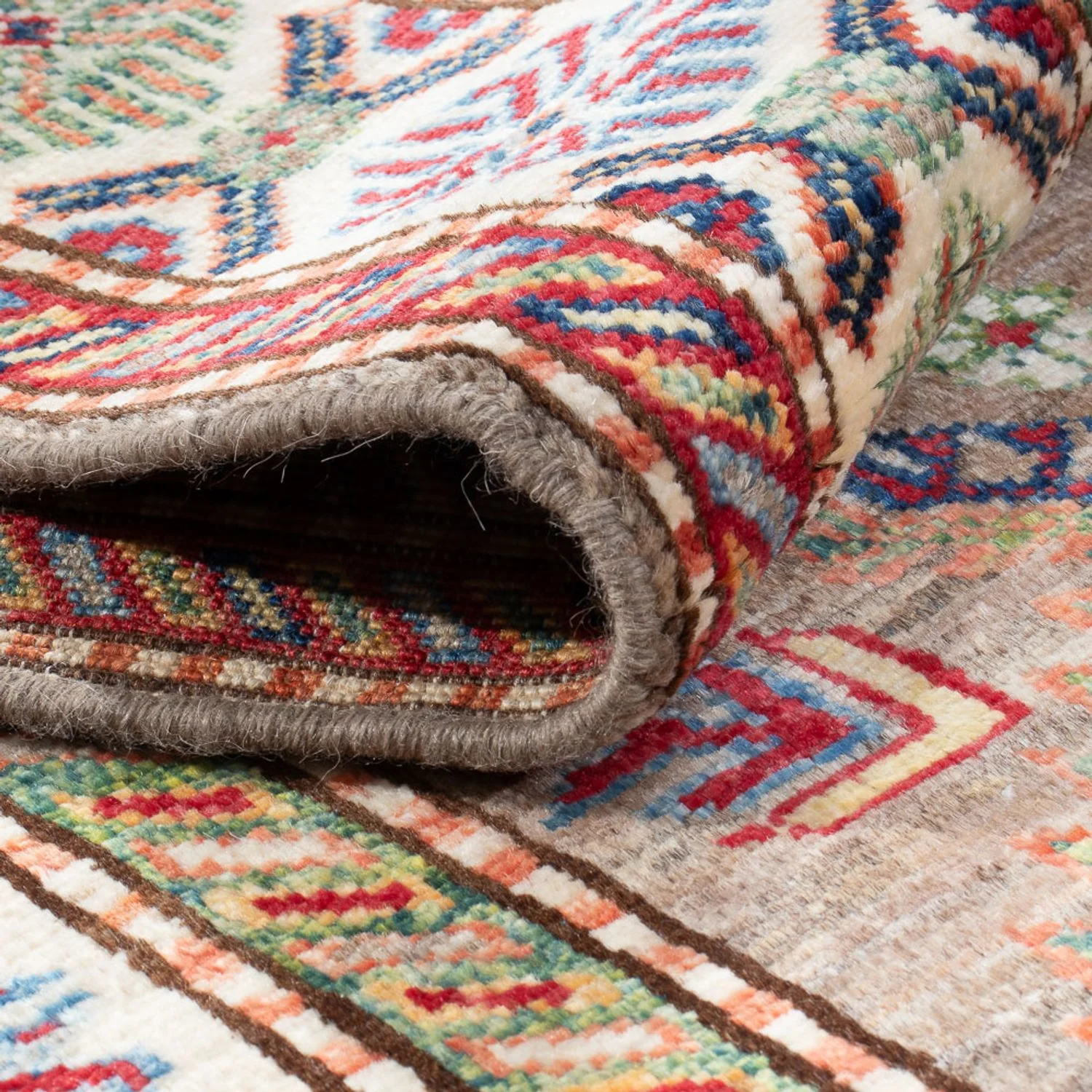 Läufer Ziegler - Kazak - 203 x 72 cm - beige - Image 4