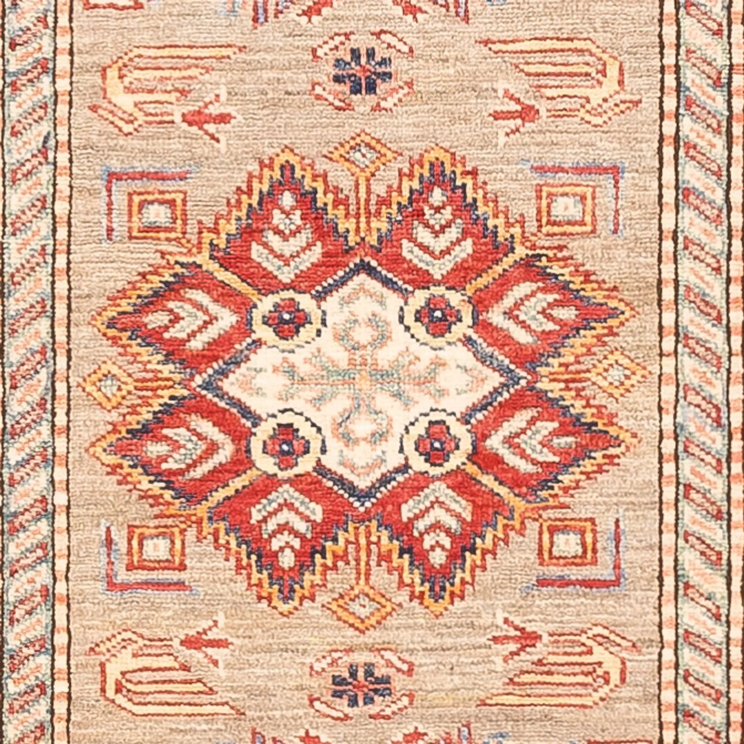 Läufer Ziegler - Kazak - 293 x 81 cm - dunkelbeige - Image 2