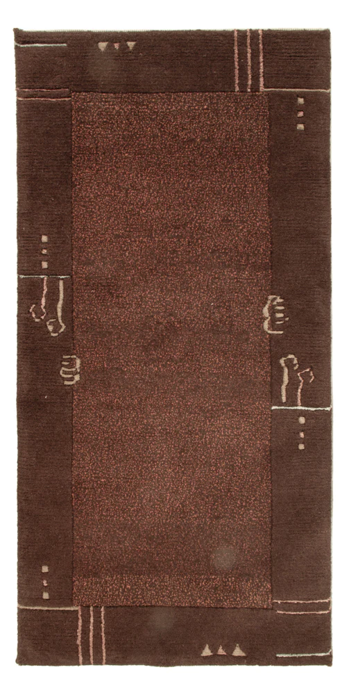 Nepal Teppich 140x70cm - Wollteppich