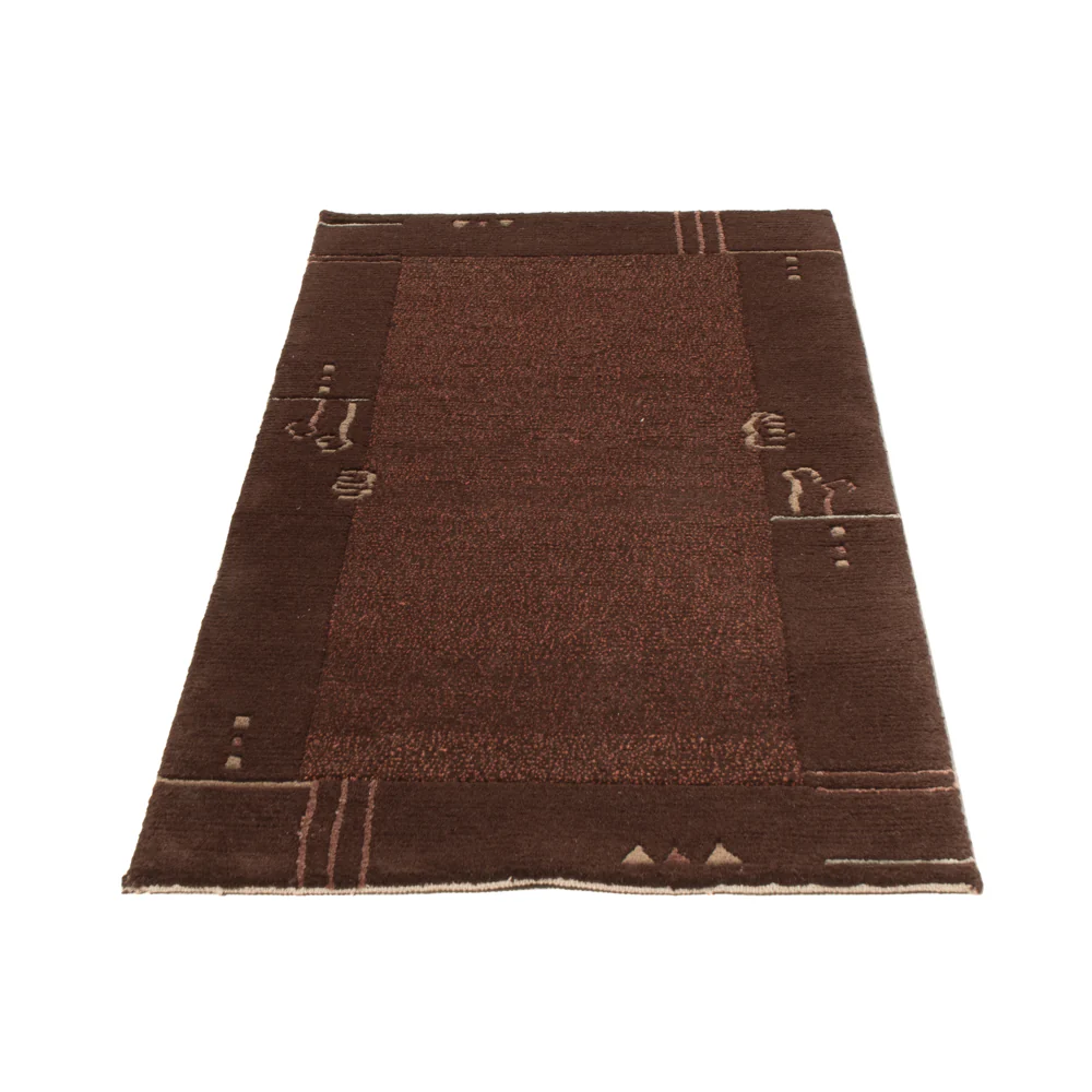 Nepal Teppich 140x70cm - Wollteppich - Image 5