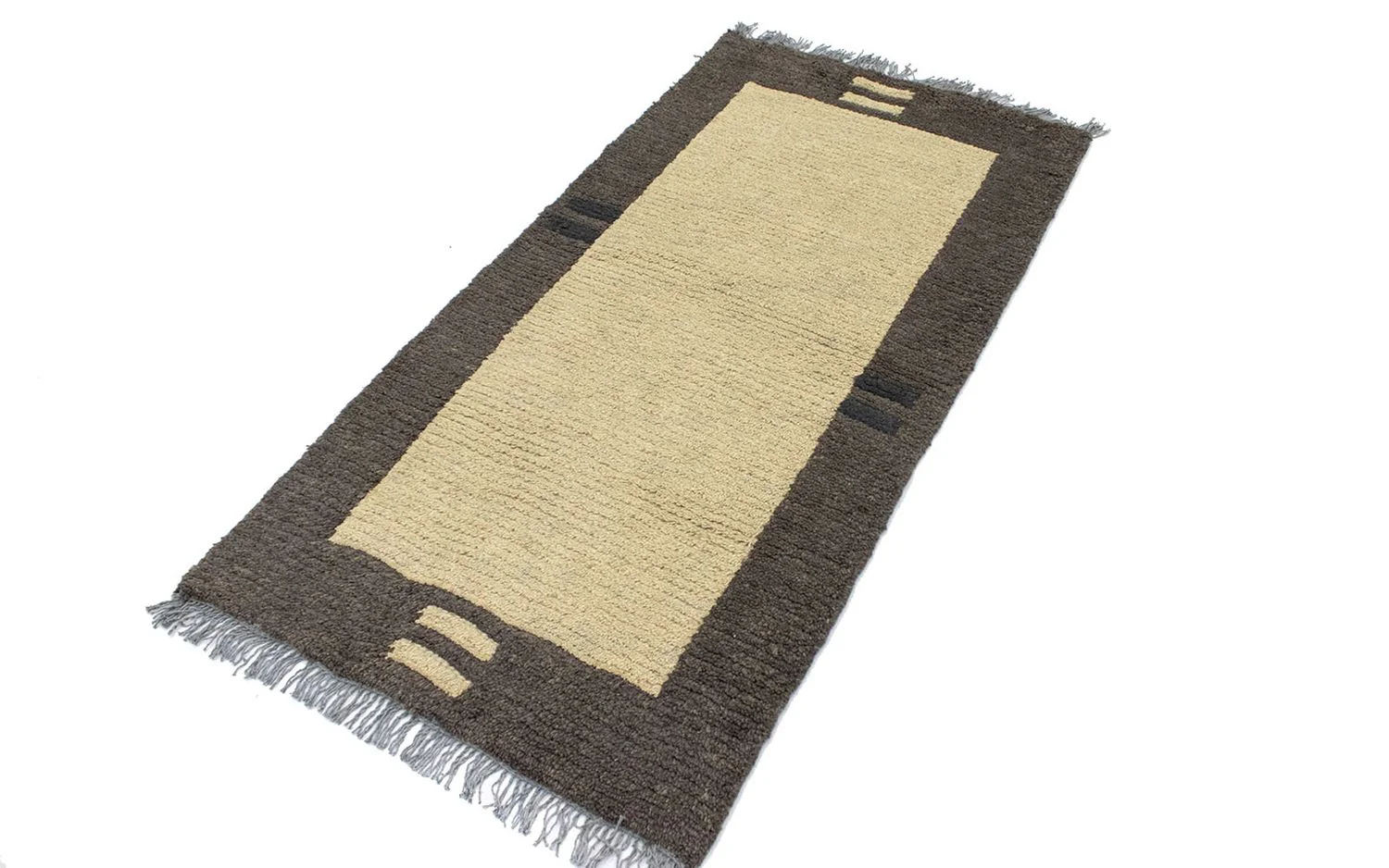 Nepal Teppich 140 x 70 cm - beige - Image 3