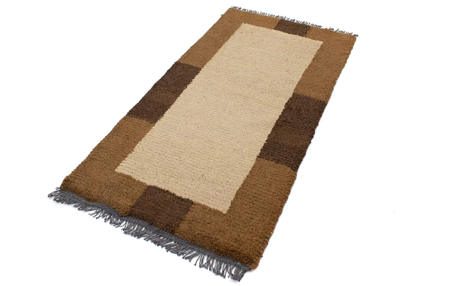 Nepal Teppich 140 x 70 cm - beige - Image 4