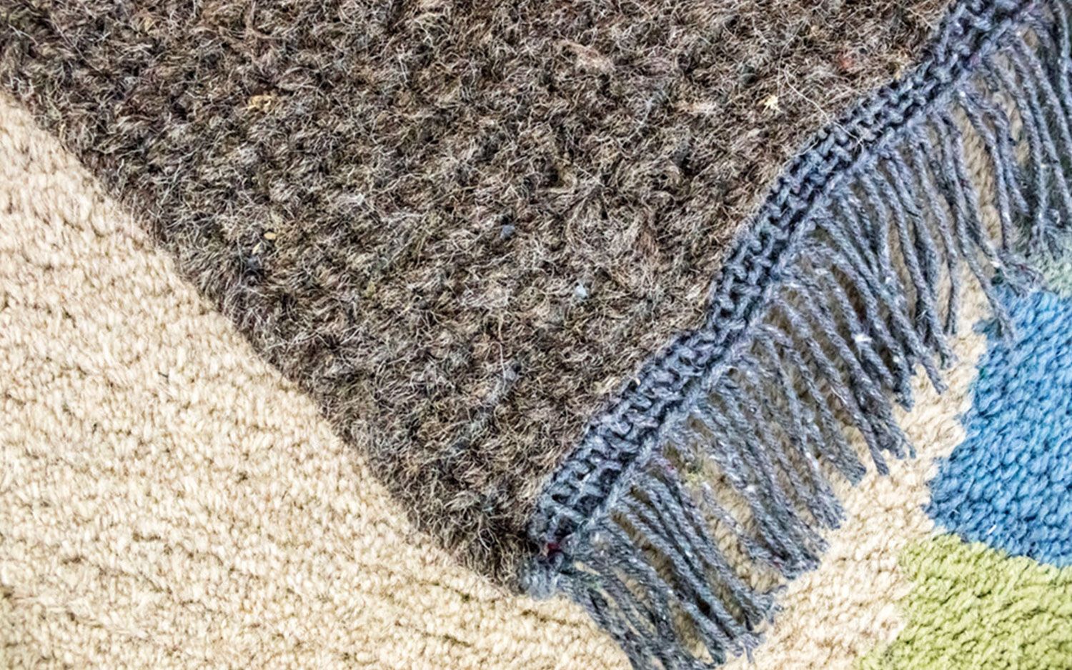 Nepal Teppich 140 x 70 cm - beige - Image 3