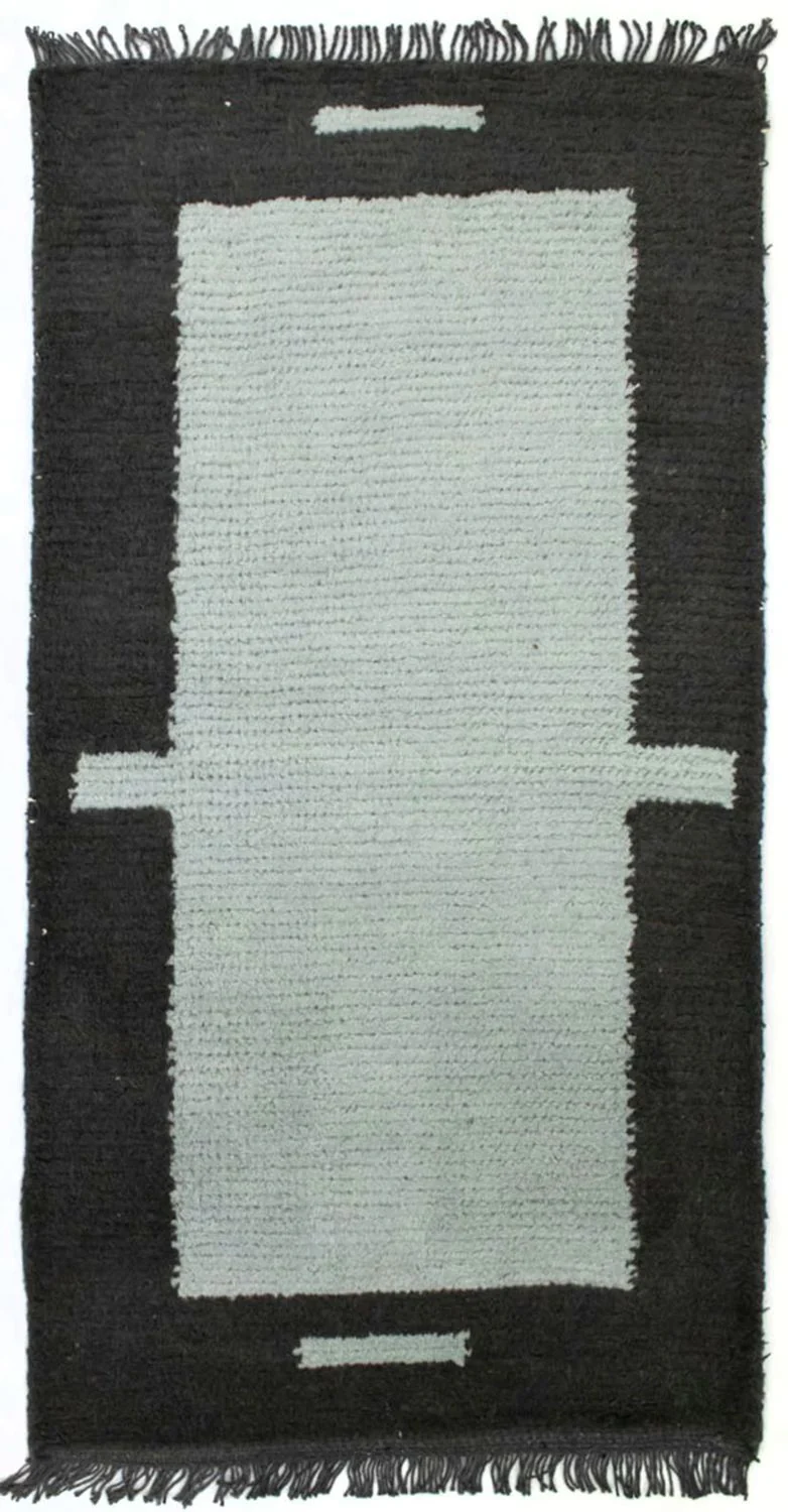Nepal Teppich 140x70cm - Wollteppich