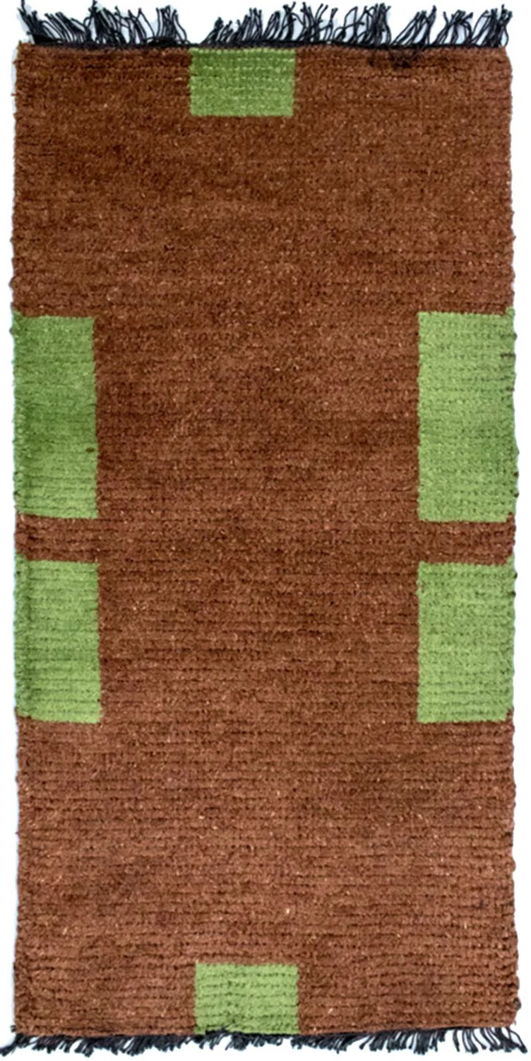 Nepal Teppich 140x70cm - Wollteppich