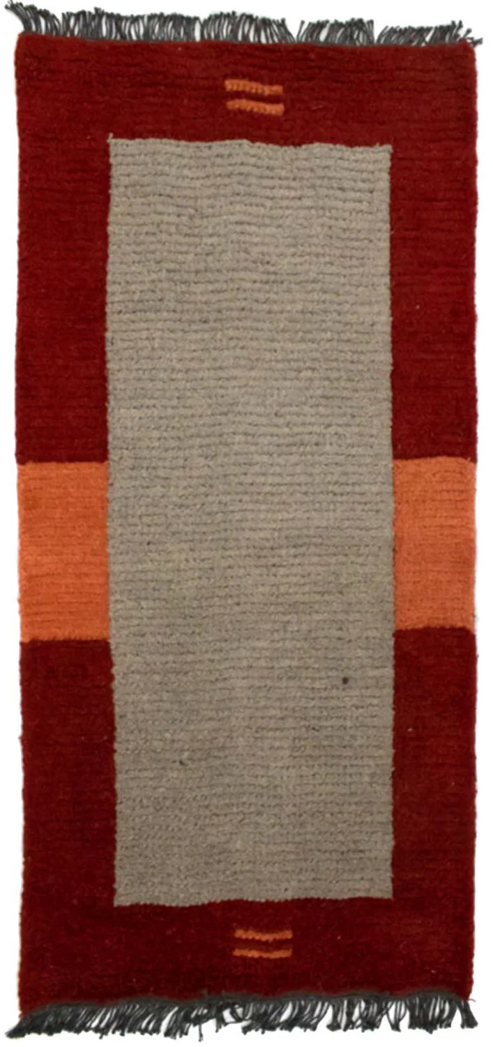 Nepal Teppich 140x70cm - Wollteppich
