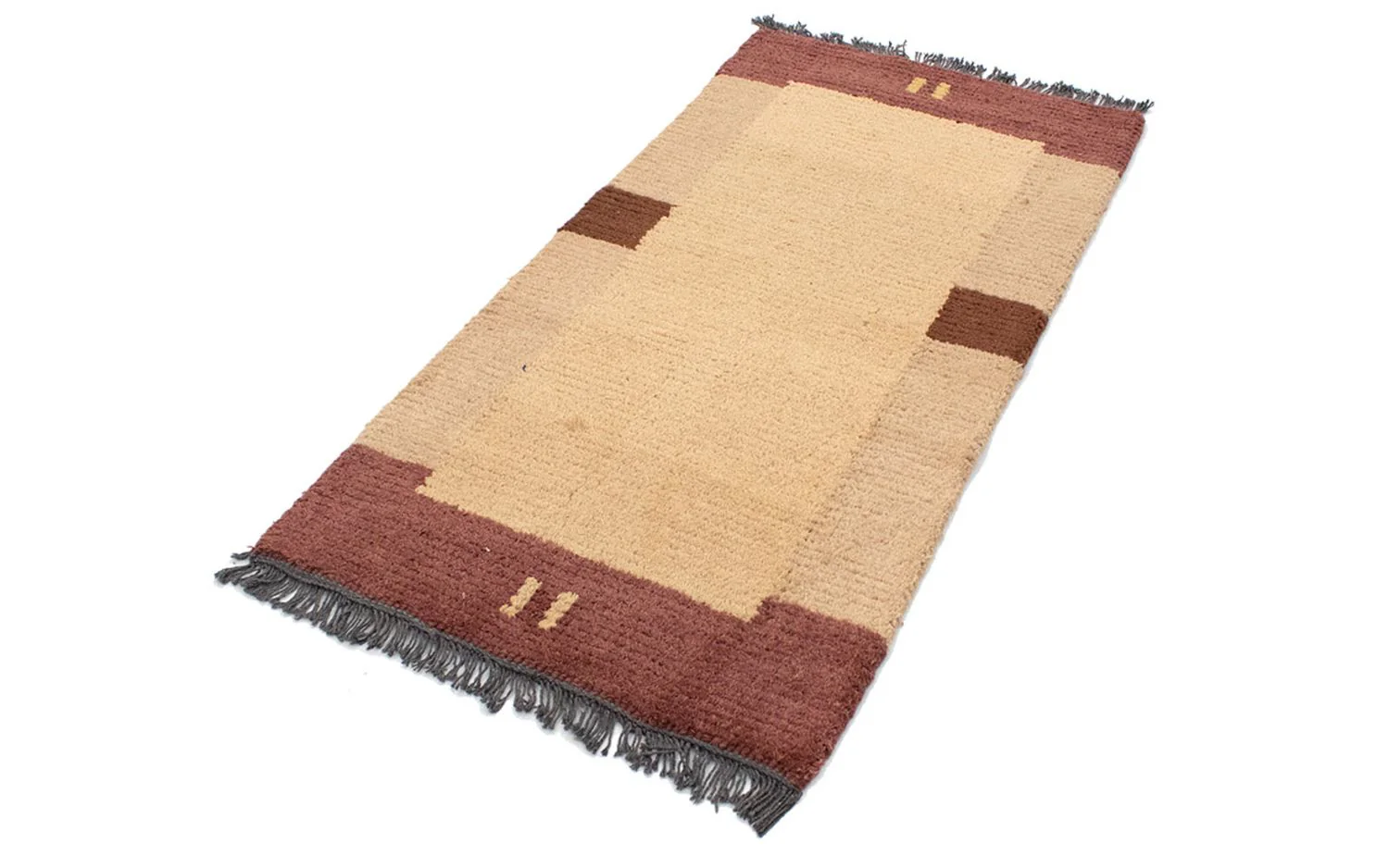 Nepal Teppich 140x70cm - Wollteppich - Image 4