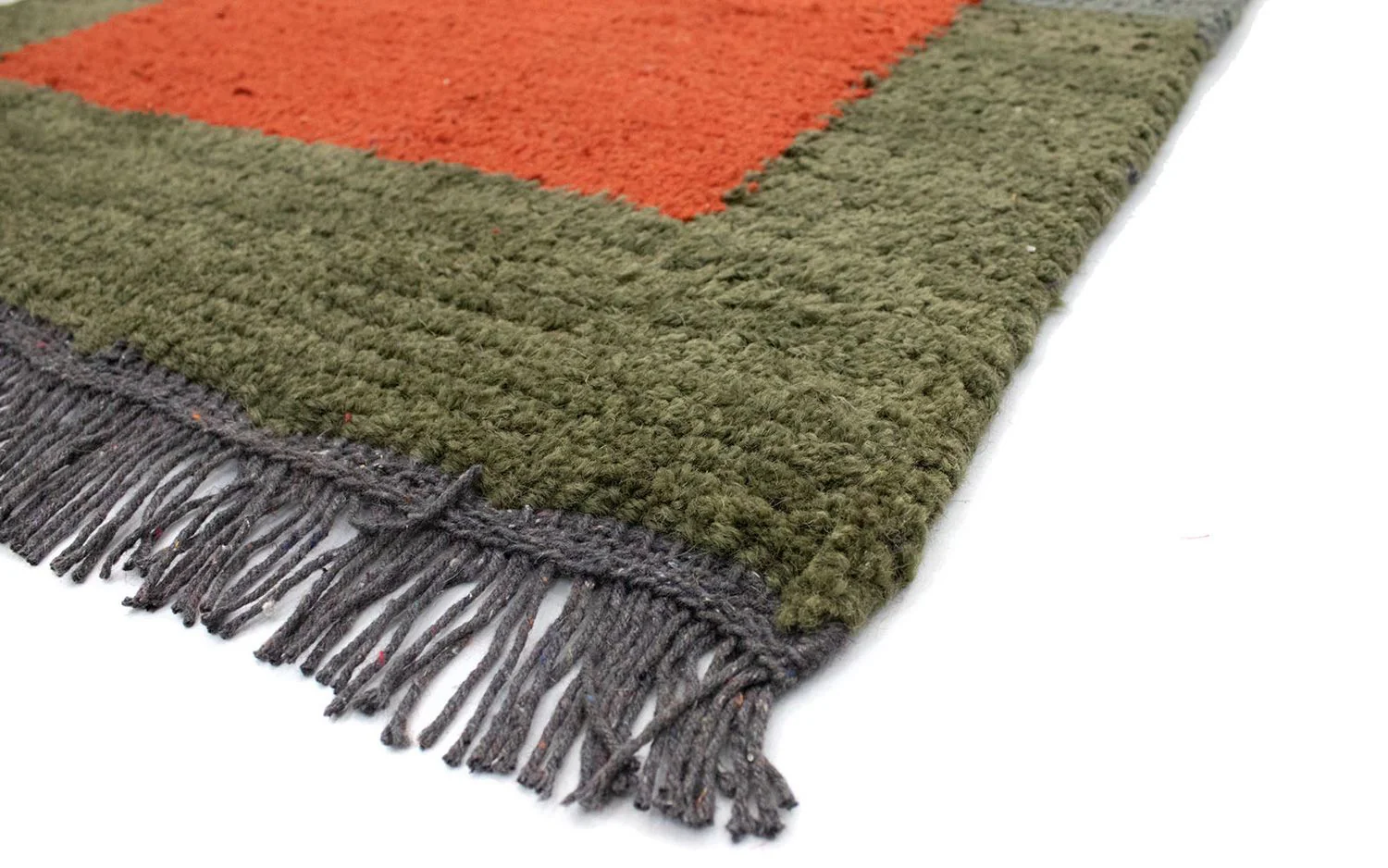 Nepal Teppich 140 x 70 cm - rot - Image 2