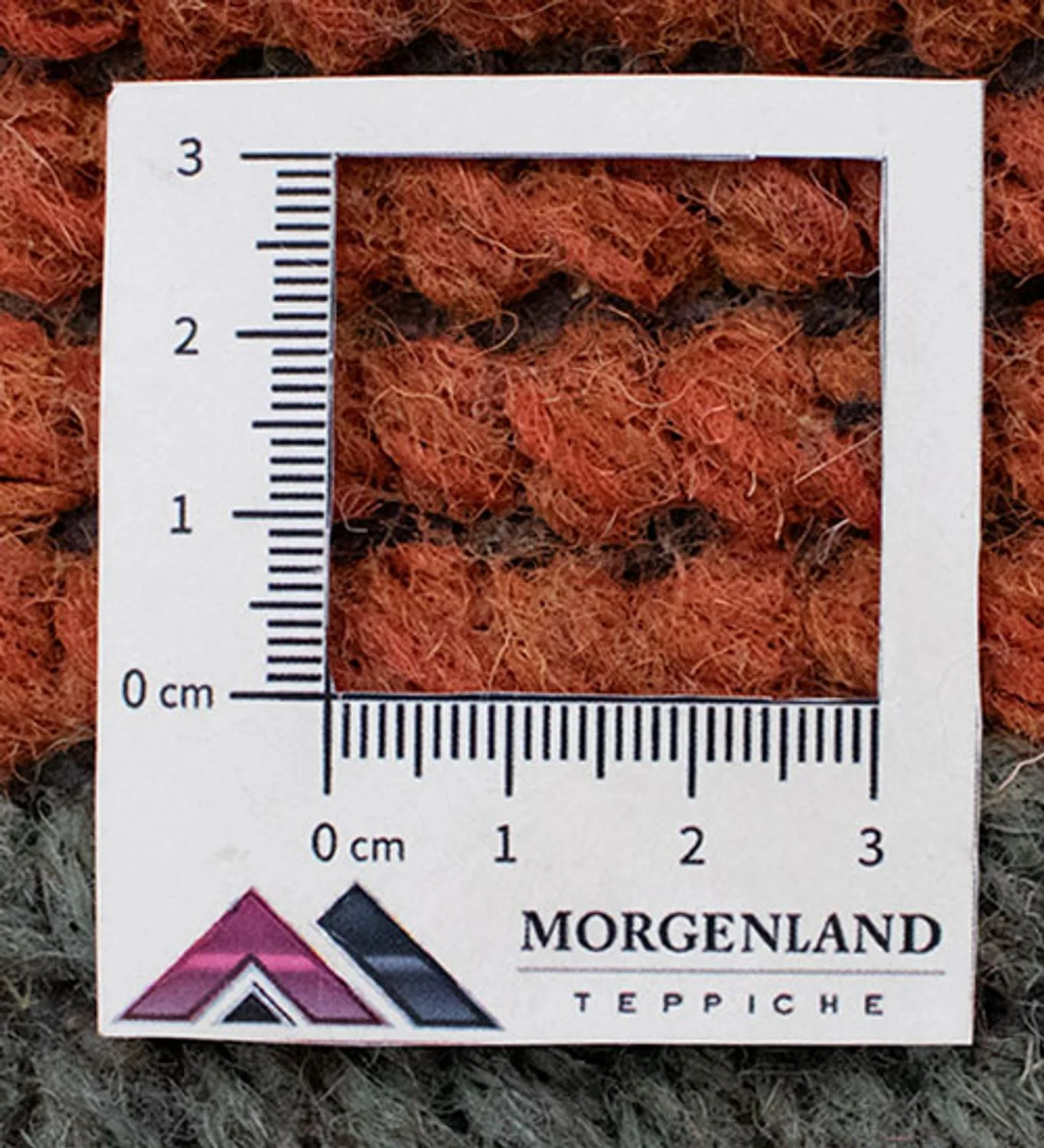 Nepal Teppich 140 x 70 cm - rot - Image 6