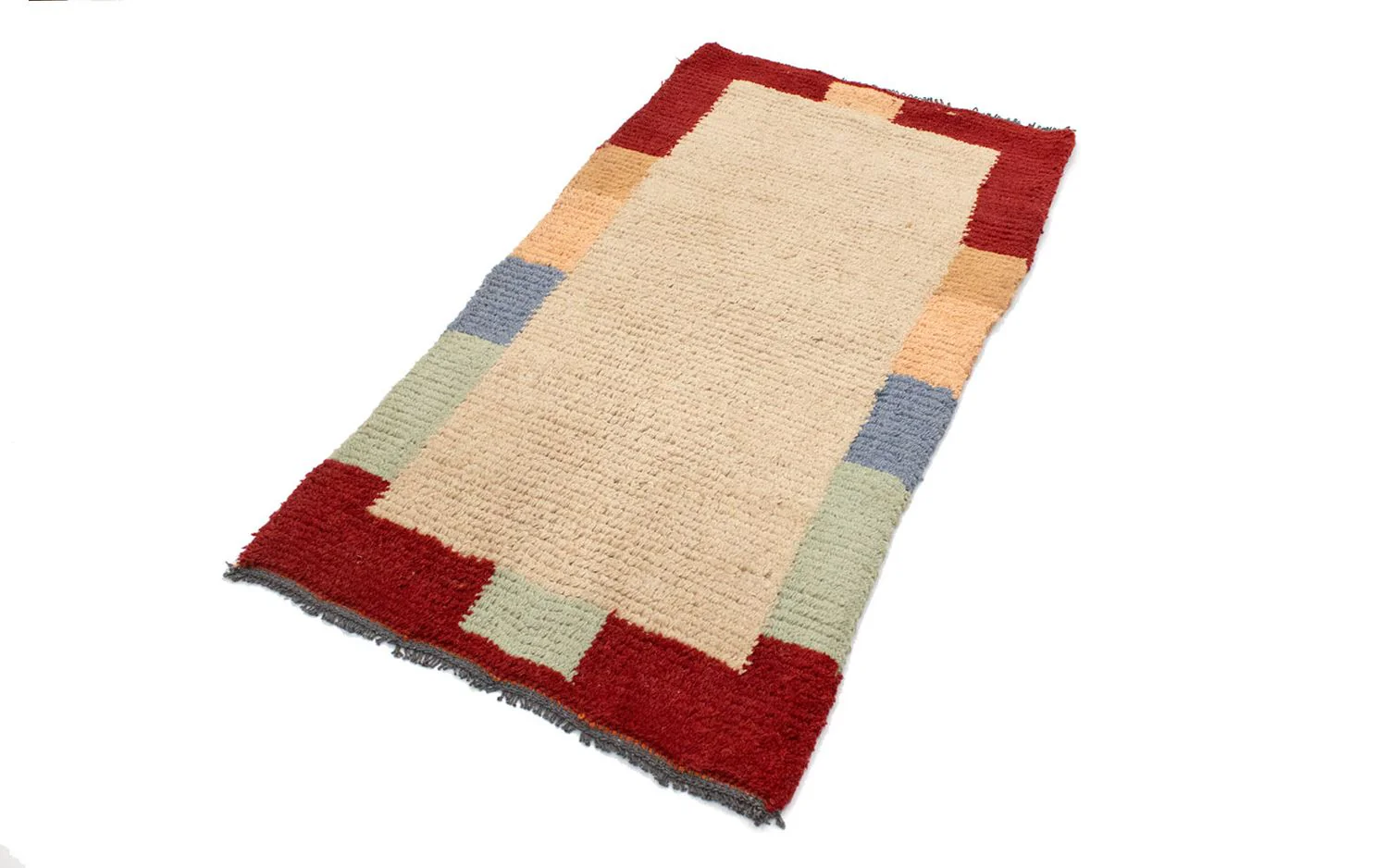 Nepal Teppich 140 x 70 cm - beige - Image 4