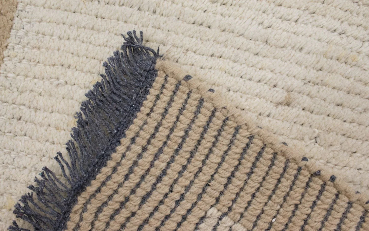 Nepal Teppich 140 x 70 cm - beige - Image 3