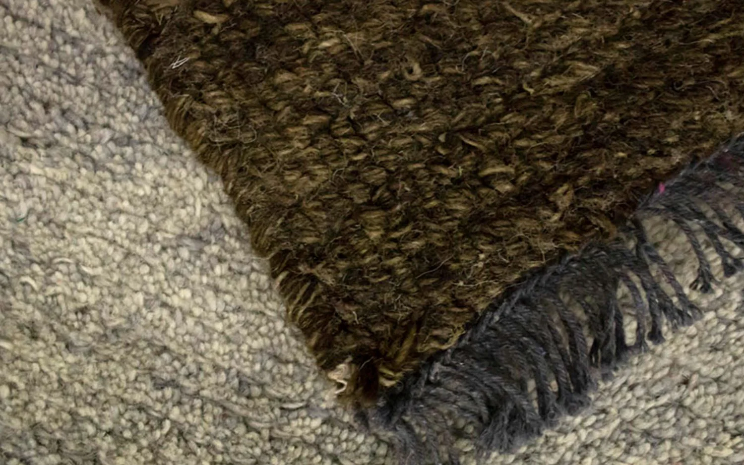 Nepal Teppich 140x70cm - Wollteppich - Image 3