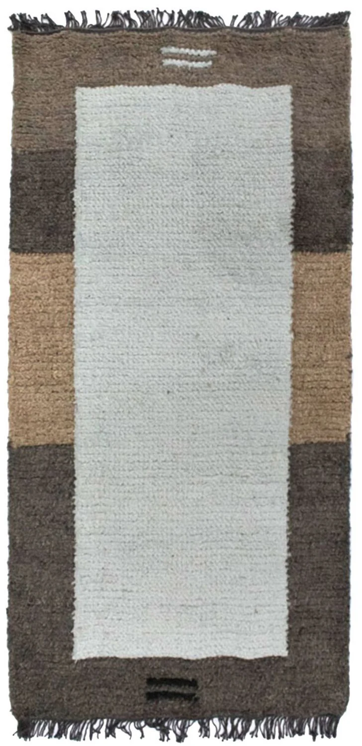 Nepal Teppich 140x70cm - Wollteppich