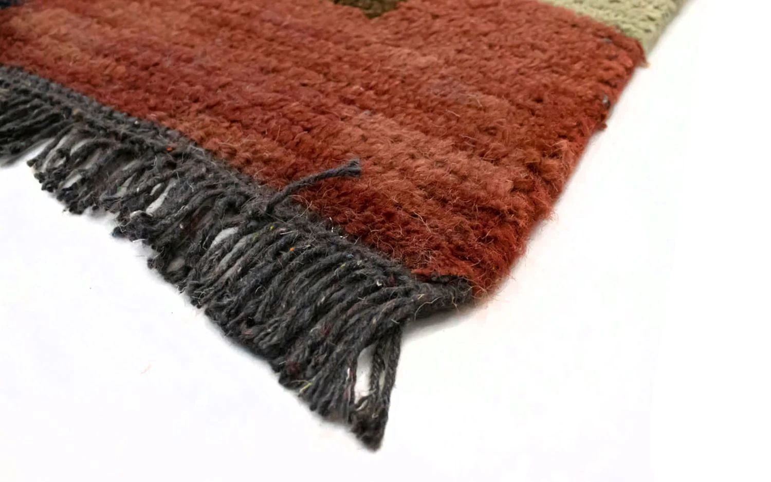 Nepal Teppich 140 x 70 cm - braun - Image 2