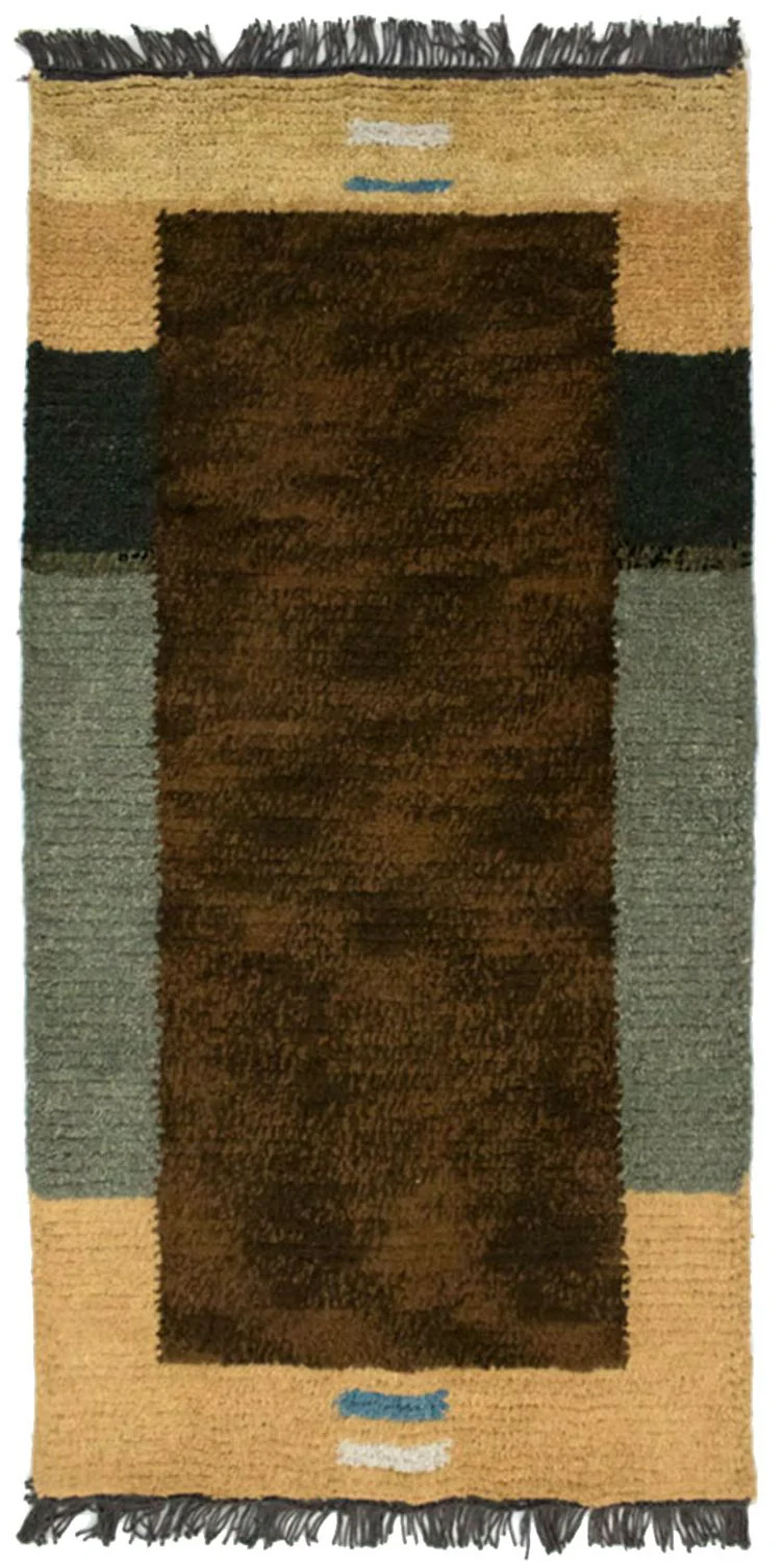 Nepal Teppich 140 x 70 cm - braun - Image 31