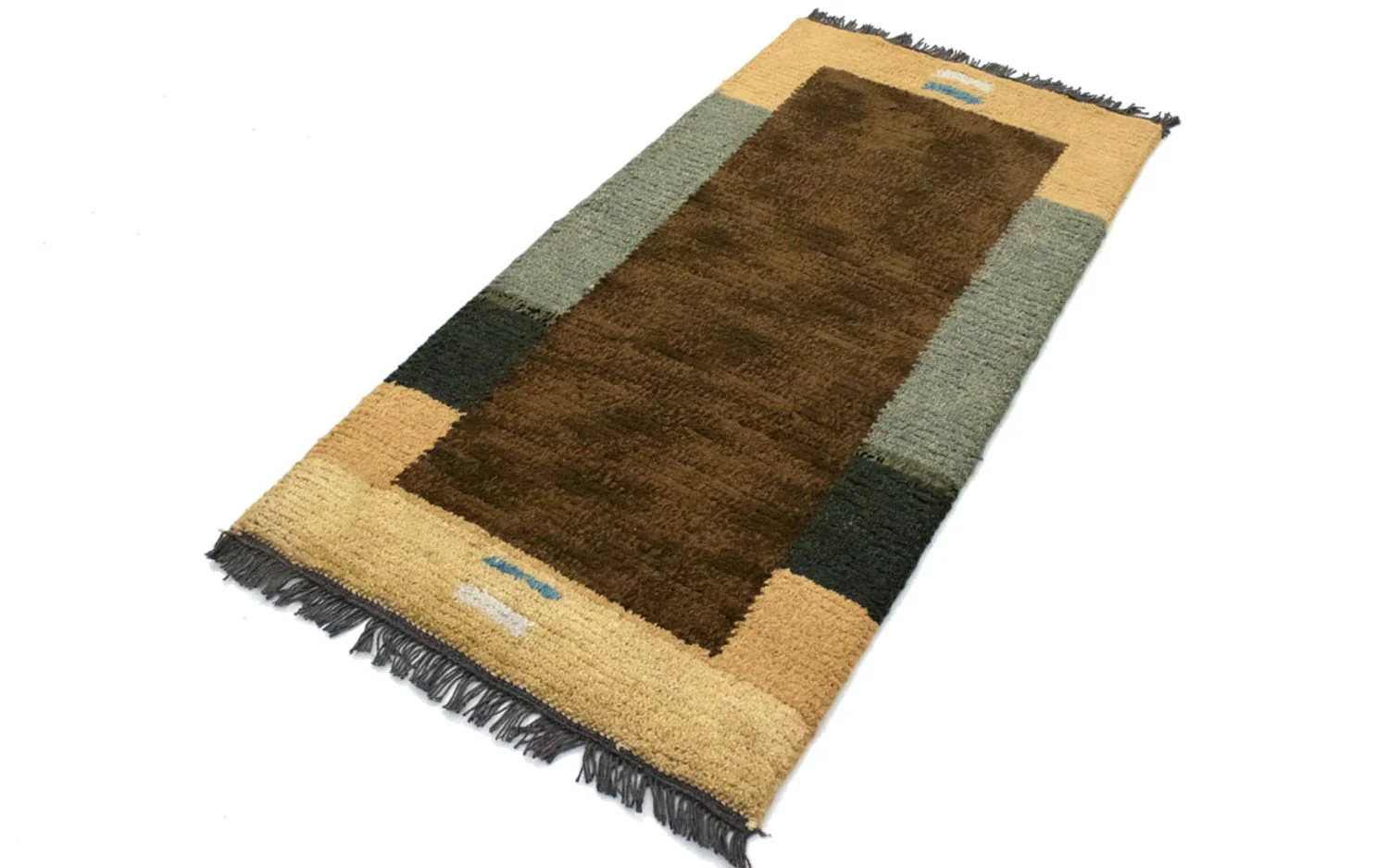 Nepal Teppich 140 x 70 cm - braun - Image 34