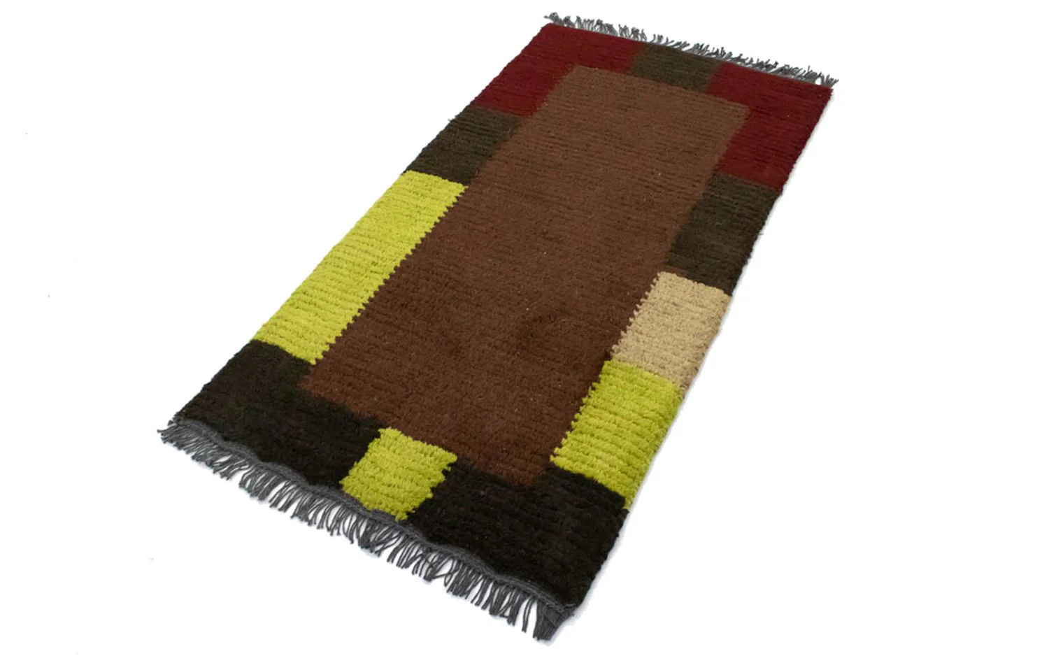 Nepal Teppich 140 x 70 cm - braun - Image 51