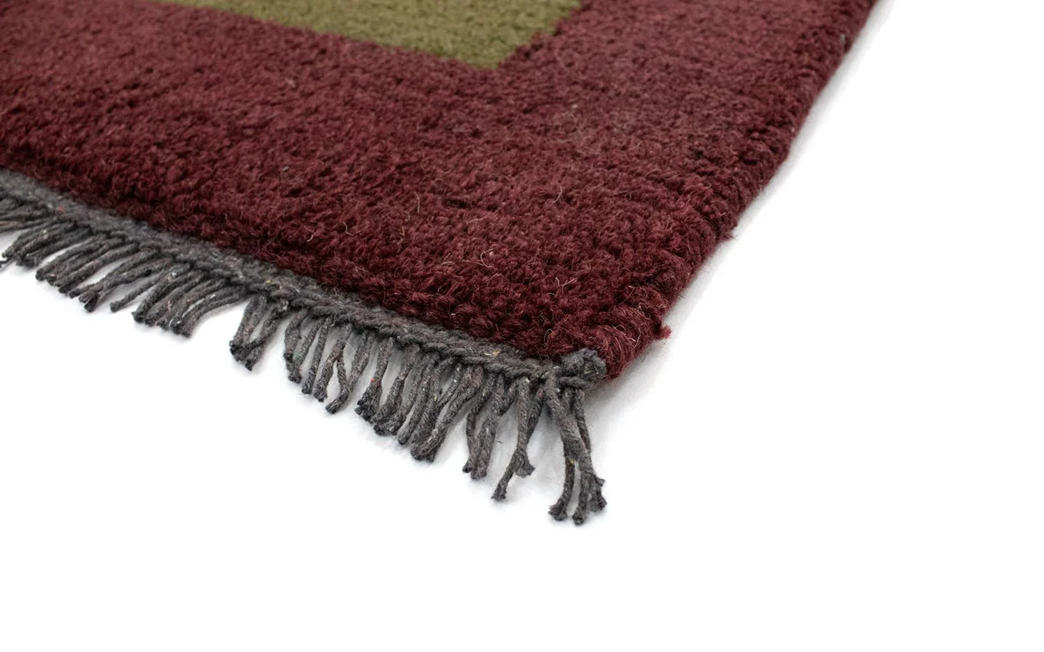 Nepal Teppich 140 x 70 cm - grün - Image 2