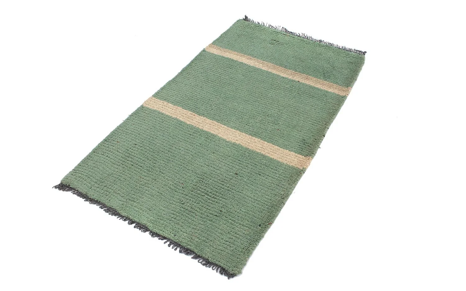 Nepal Teppich 140 x 70 cm - grün - Image 2