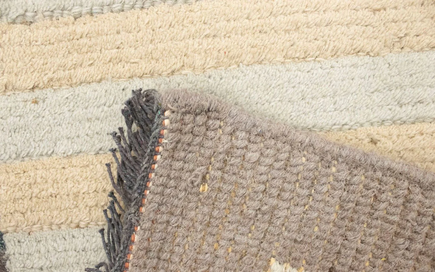 Nepal Teppich 140x70cm - Wollteppich - Image 3