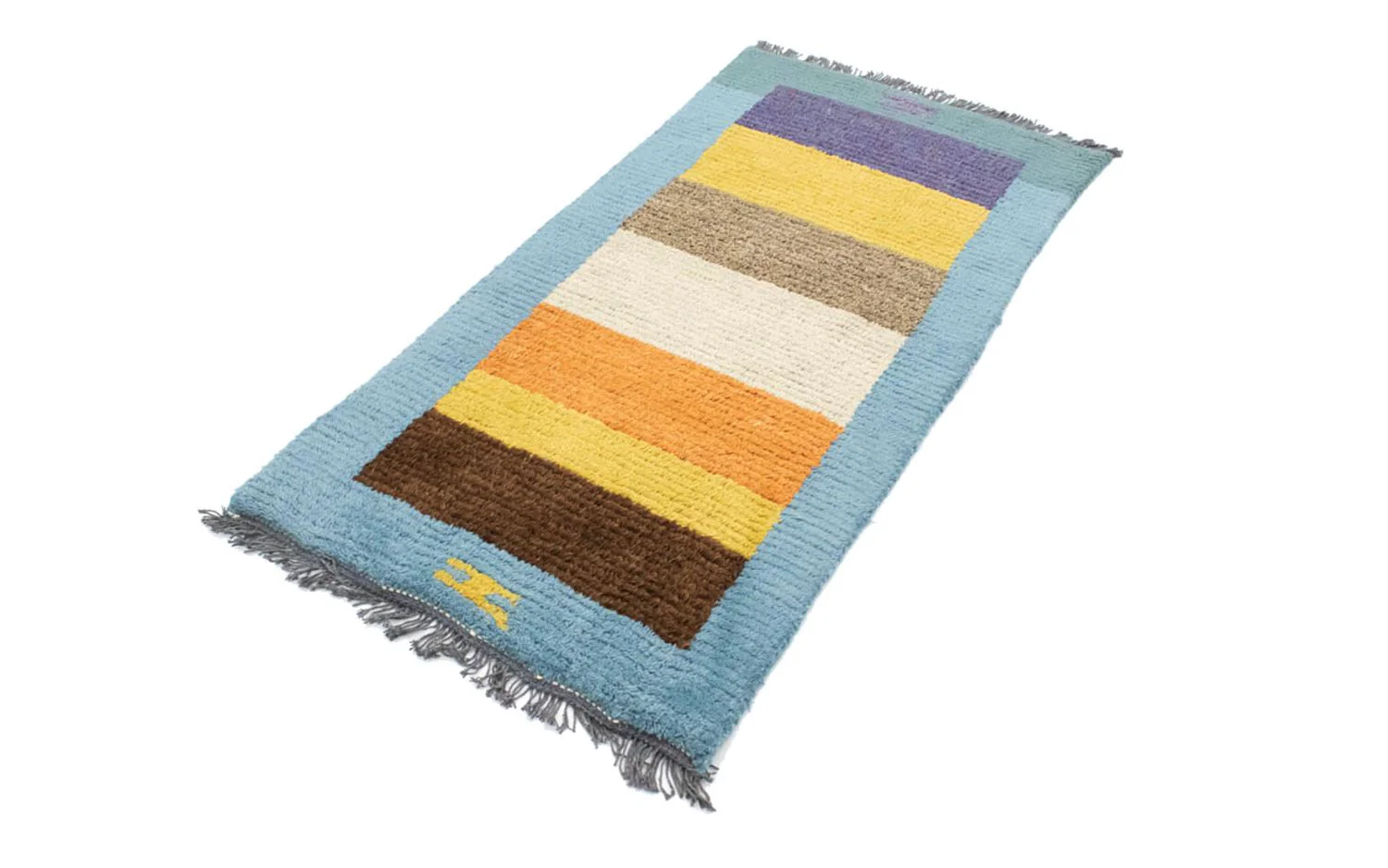 Nepal Teppich 140x70cm - Wollteppich - Image 4