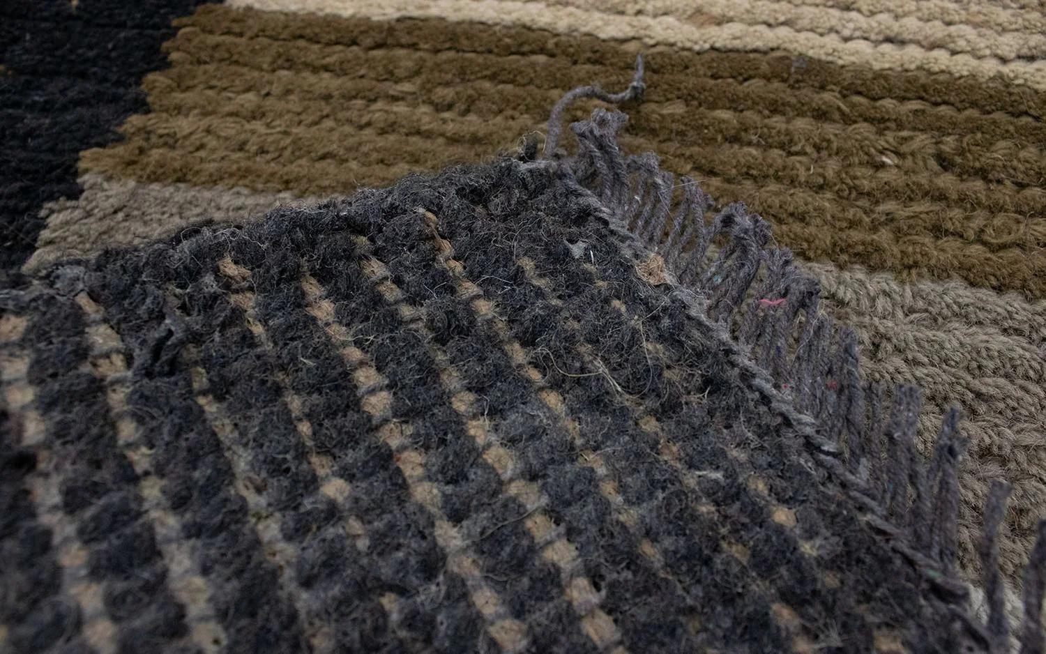 Nepal Teppich 140x70cm - Wollteppich - Image 5