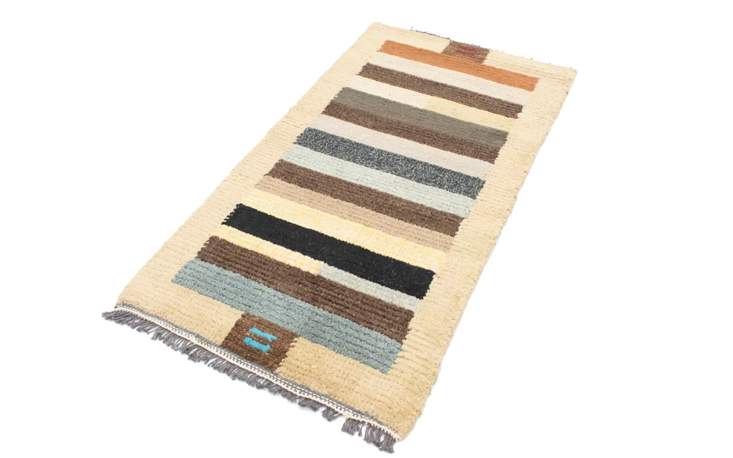 Nepal Teppich 140x70cm - Wollteppich - Image 4