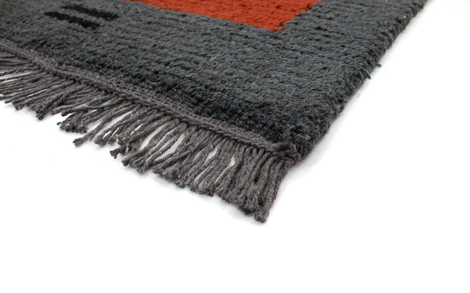 Nepal Teppich 140 x 70 cm - rot - Image 2