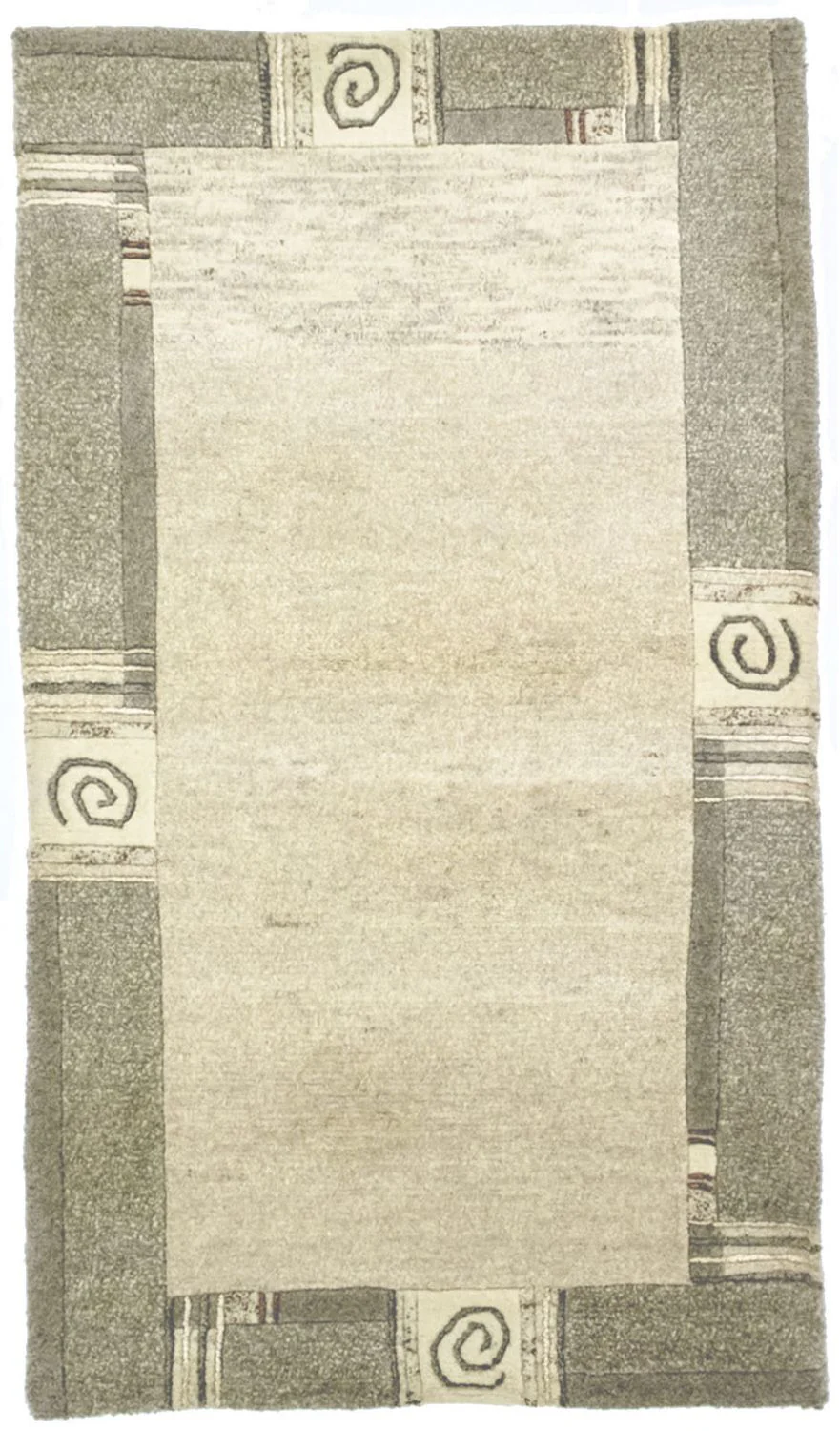 Nepal Teppich 158x92cm - Wollteppich