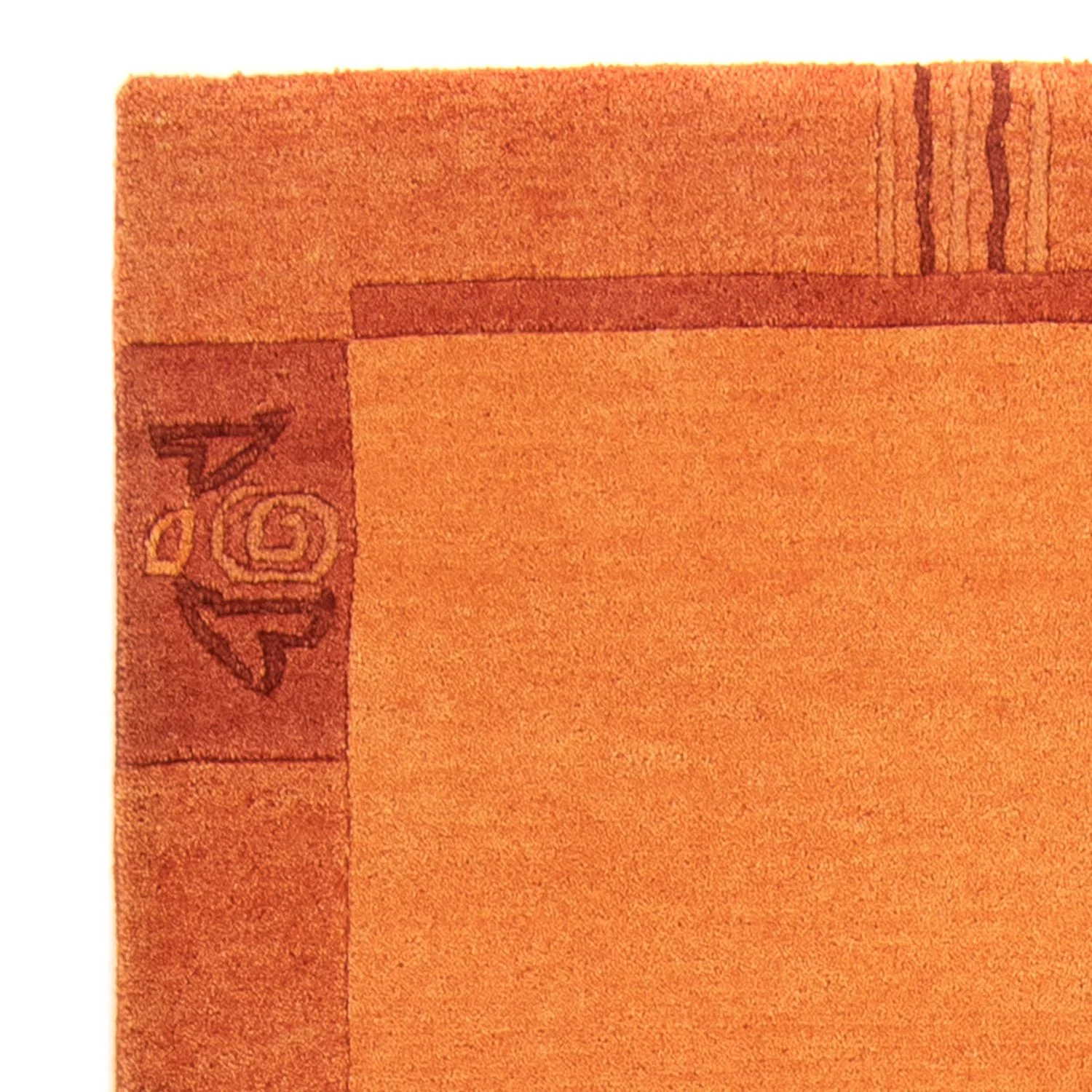 Nepal Teppich 180 x 117 cm - orange - Image 3