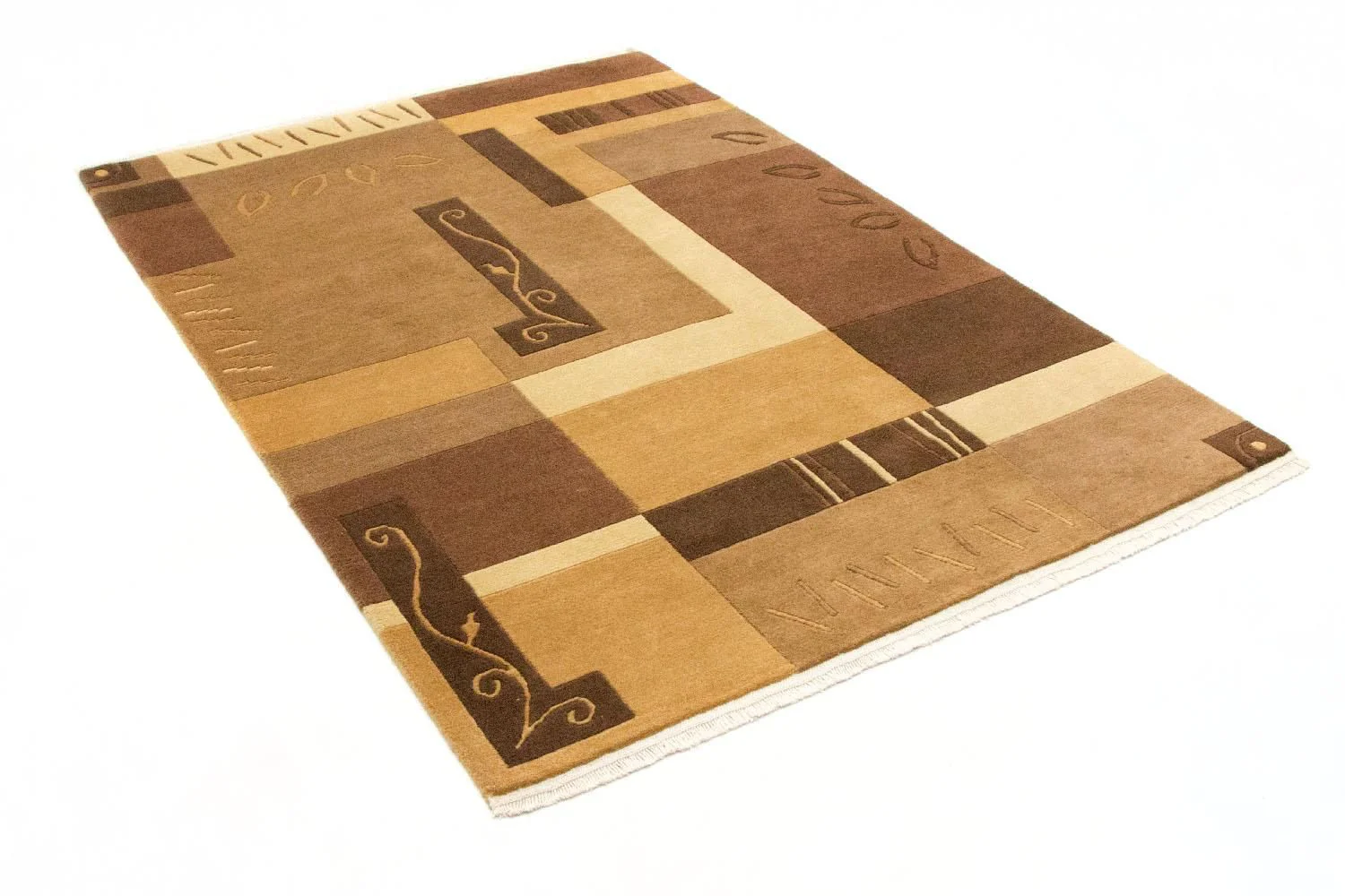 Nepal Teppich 184 x 121 cm - mehrfarbig - Image 3