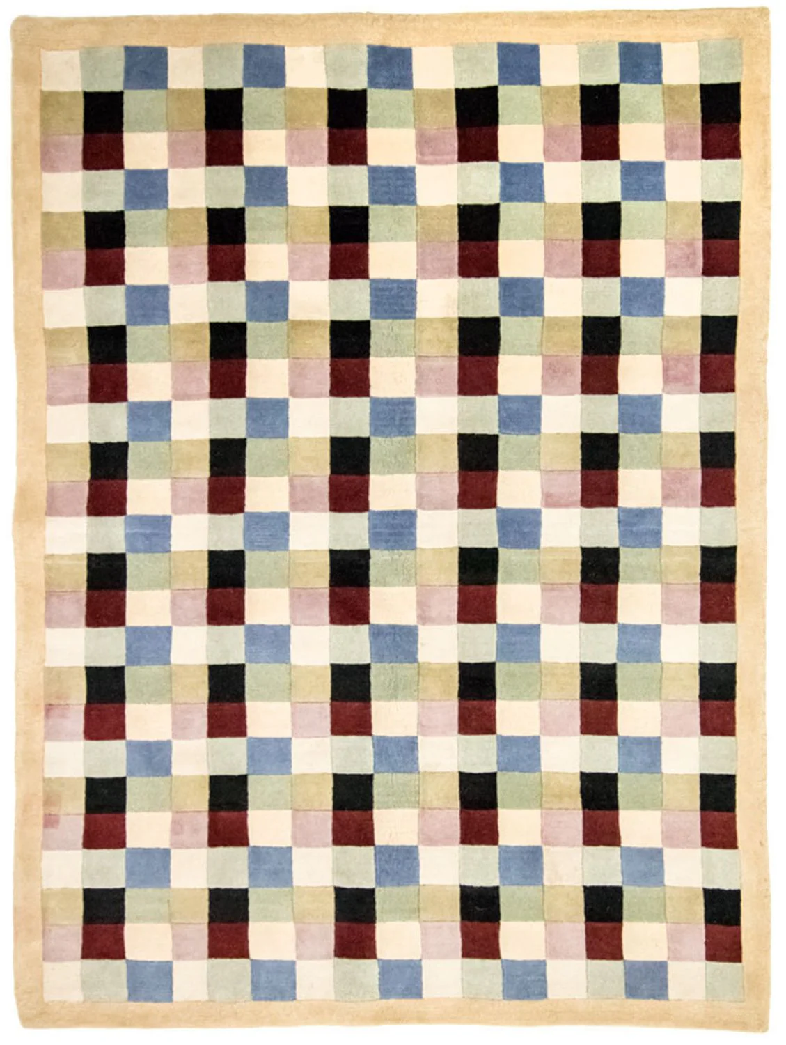 Nepal Teppich 224 x 161 cm - bunt